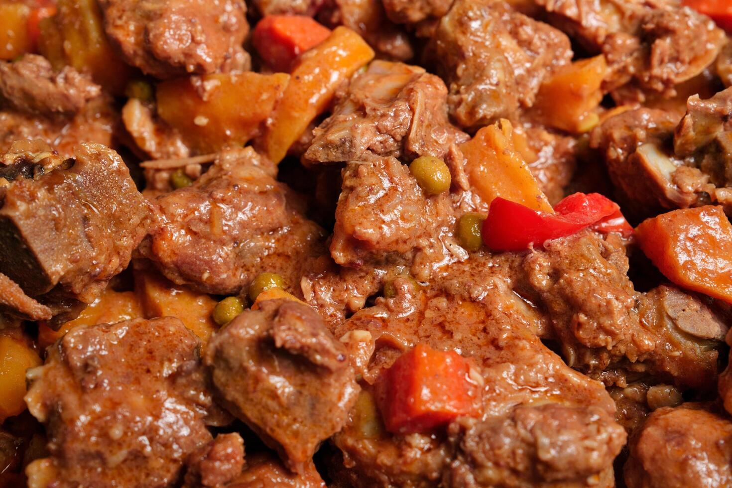 pork caldereta dish photo