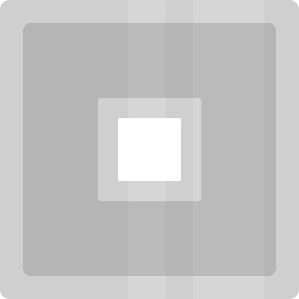 Silver coin. Square silver coin. vector