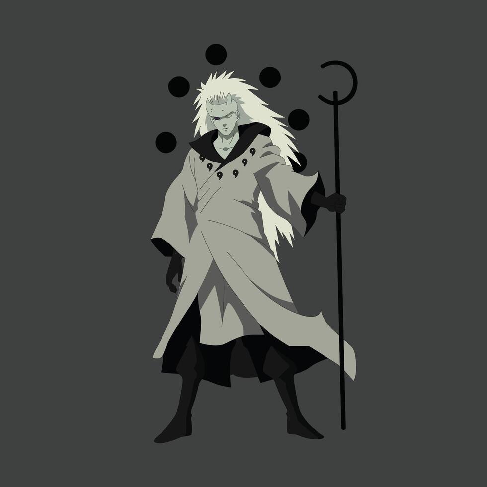 Ten Tail Madara vector