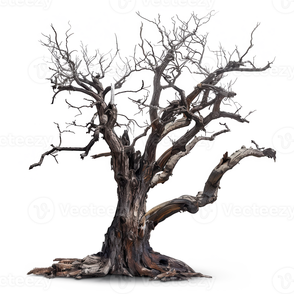 dead tree isolated on a transparent background png