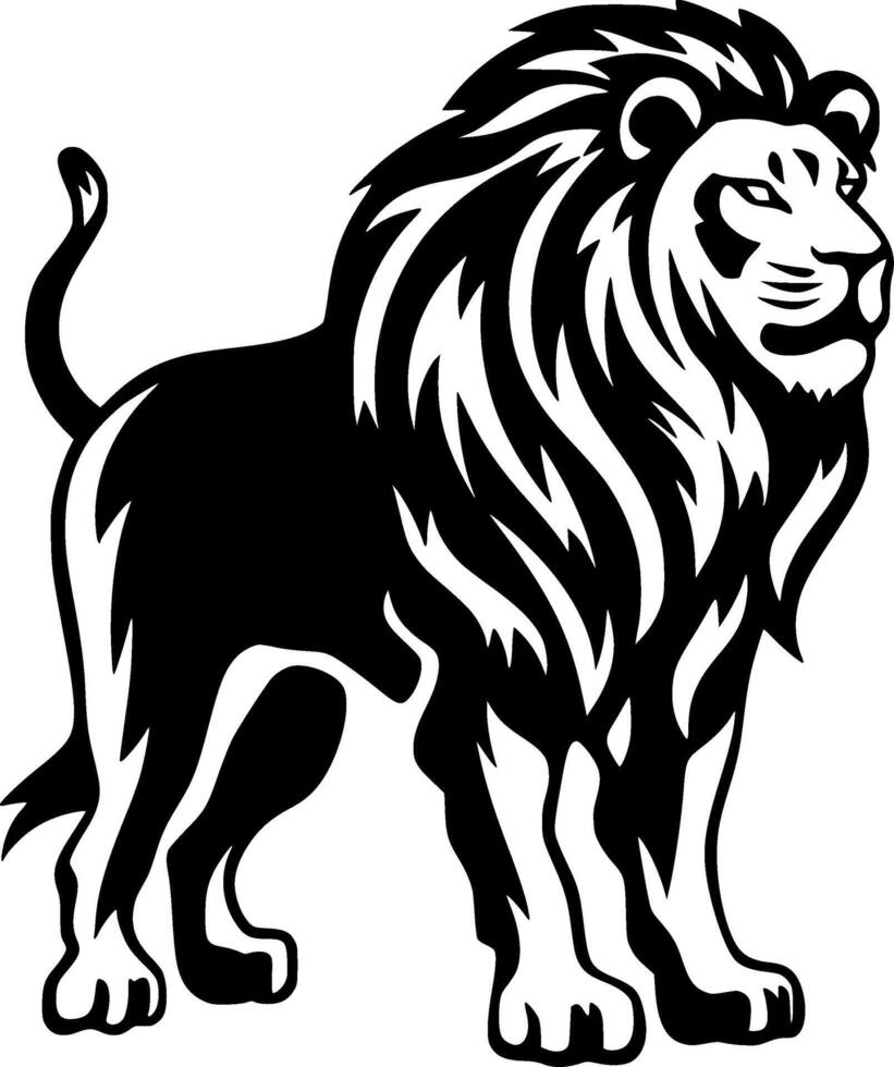 Cecil, Black and White illustration vector