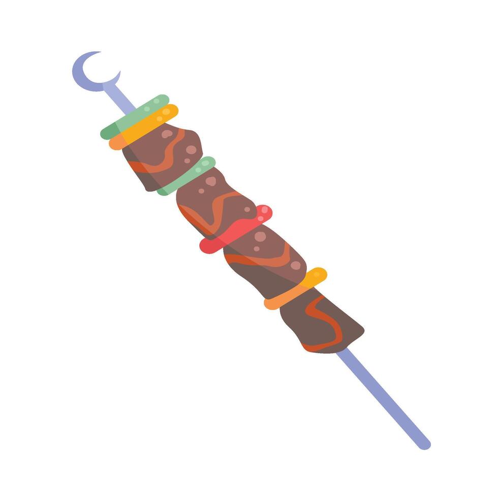 handrawn Fast Food Bbq vector