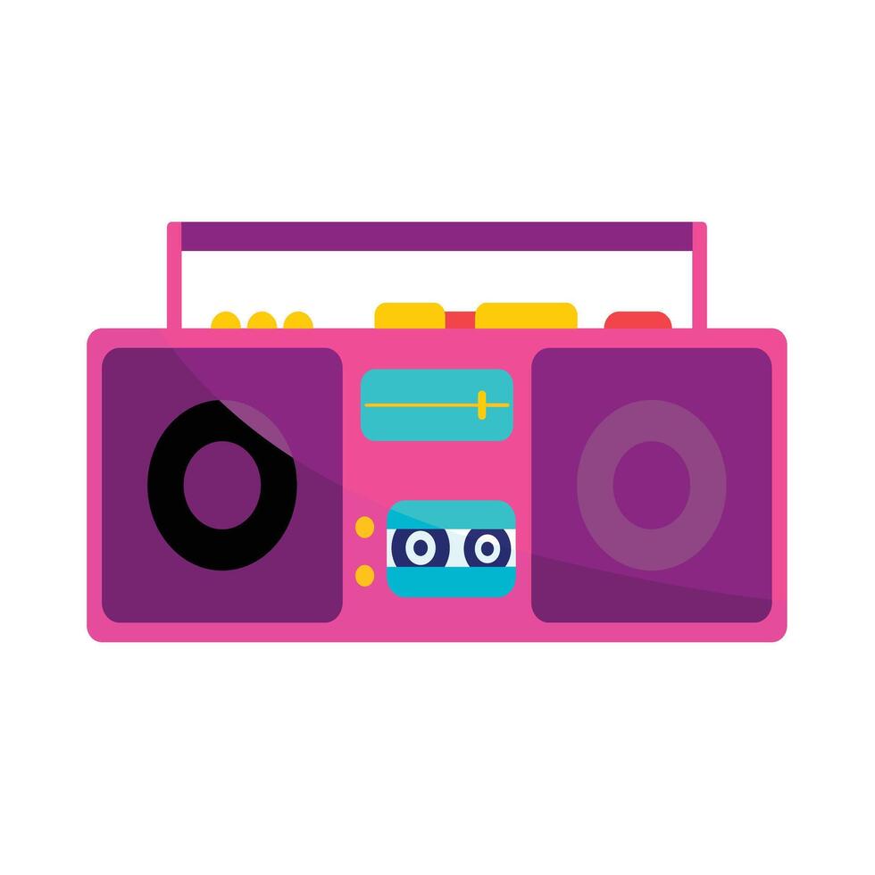90s Nostalgic Radio vector