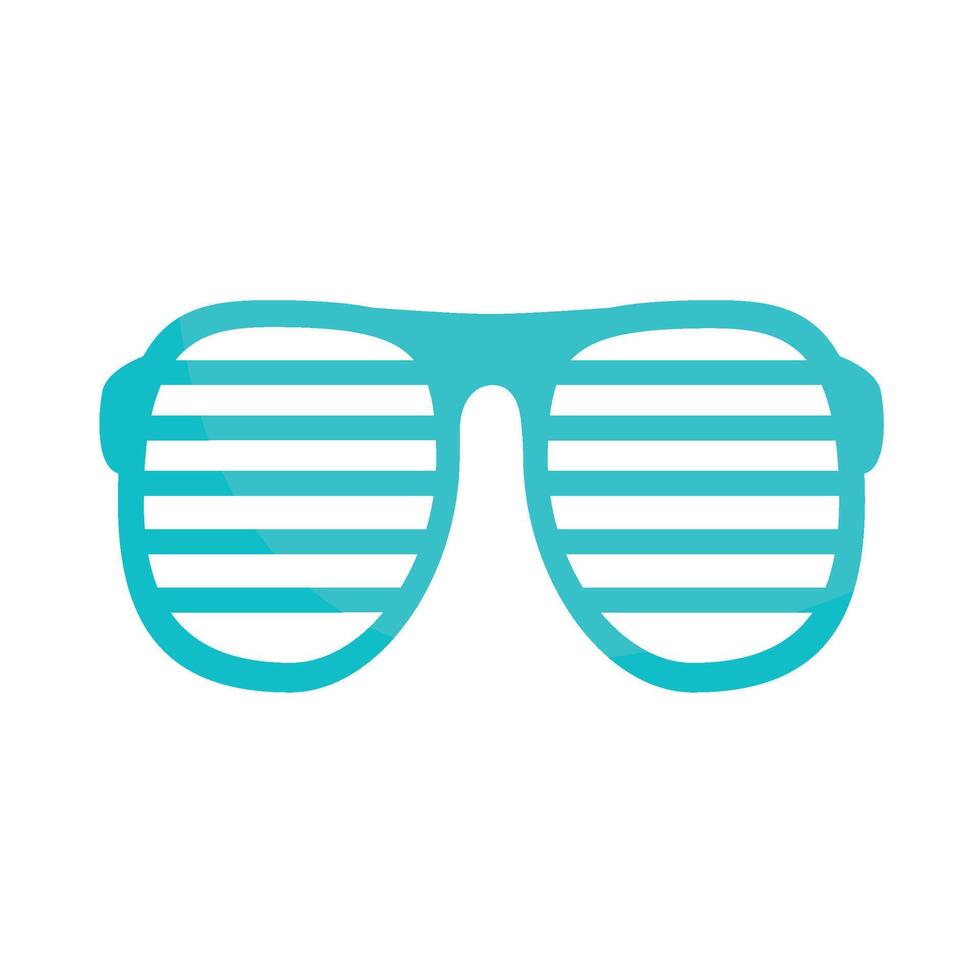 90s Nostalgic Glasses vector