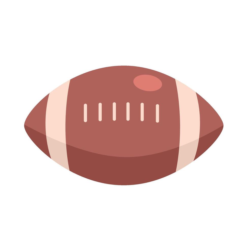 Sports Equipment Rugby ball vector