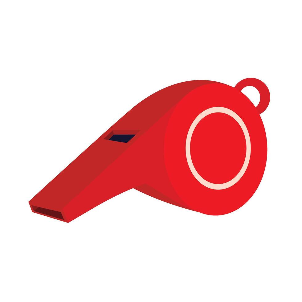 Sports Equipment Whistle vector
