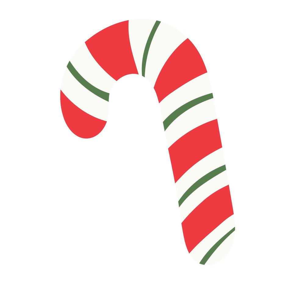Christmas Illustration Set Candy One vector