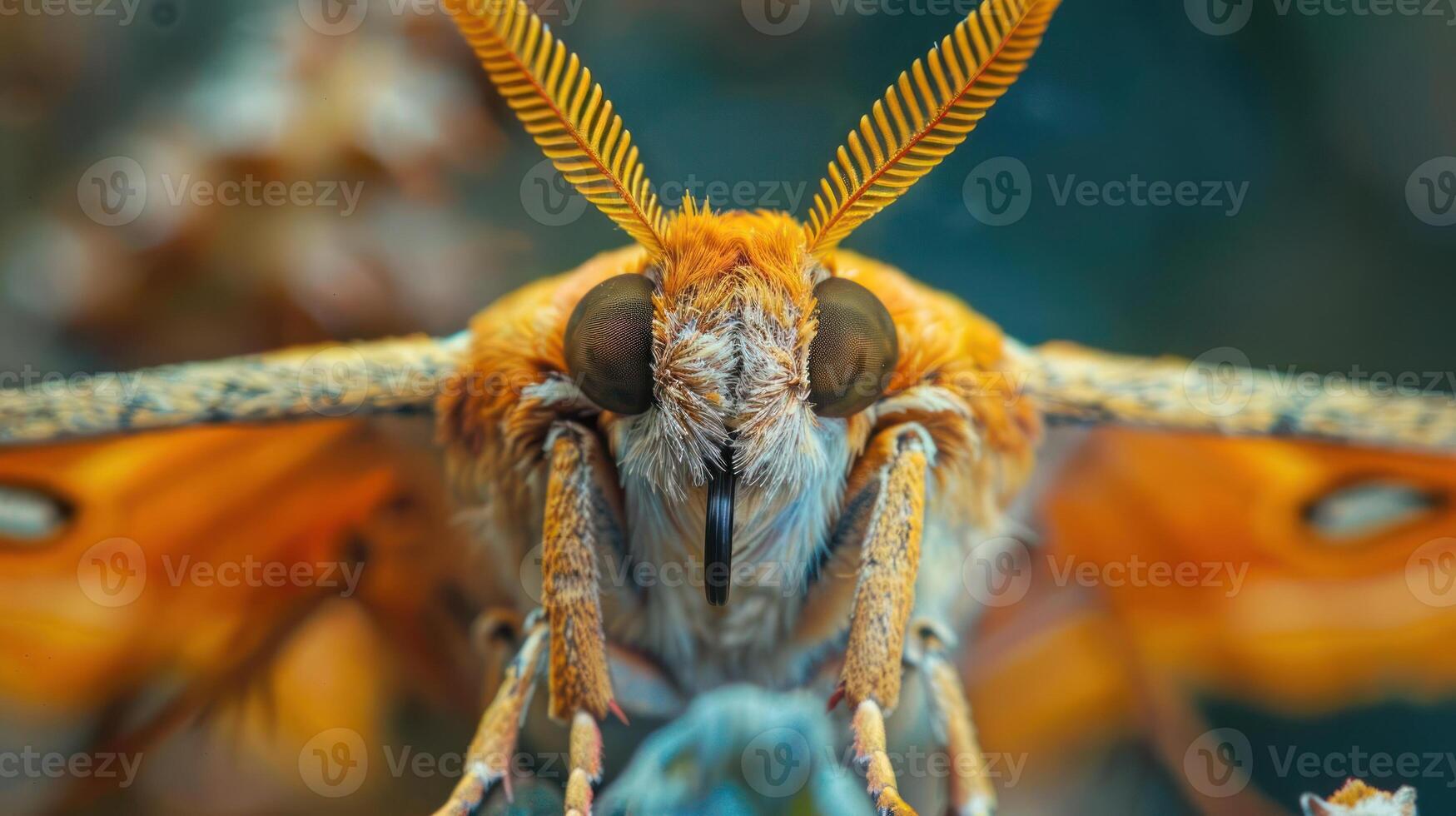 a close-up image of a colorful butterfly. photo
