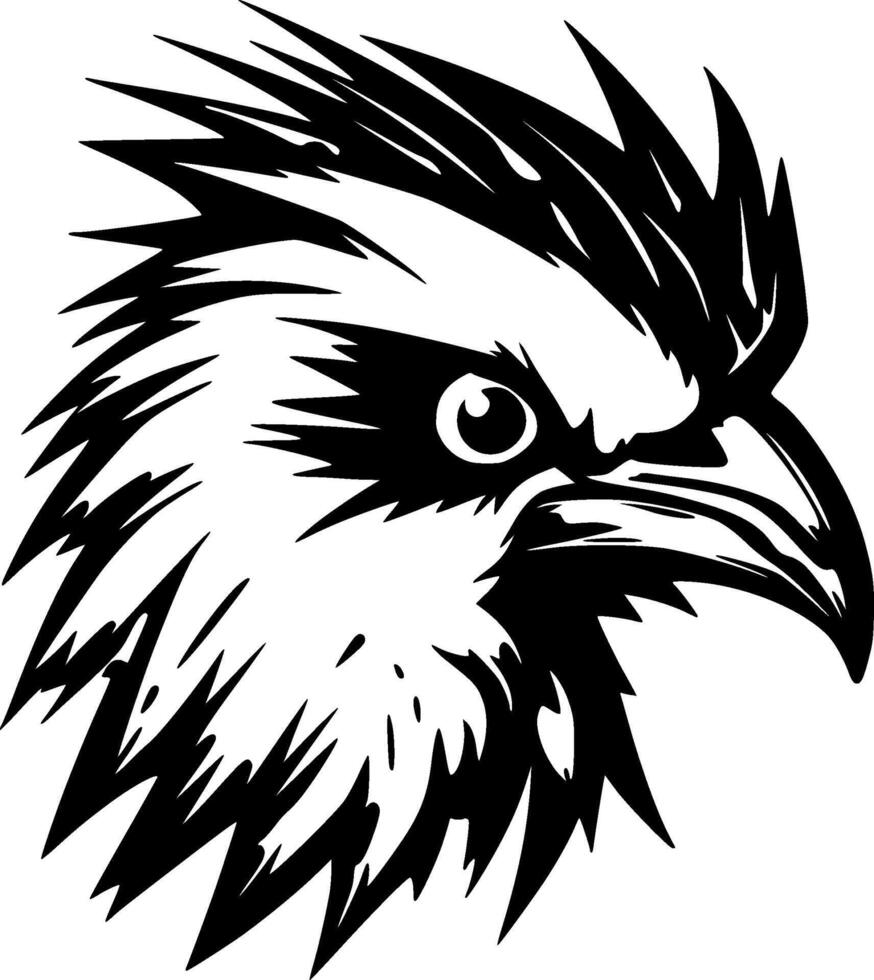 Cockatoo - Minimalist and Flat Logo - illustration vector