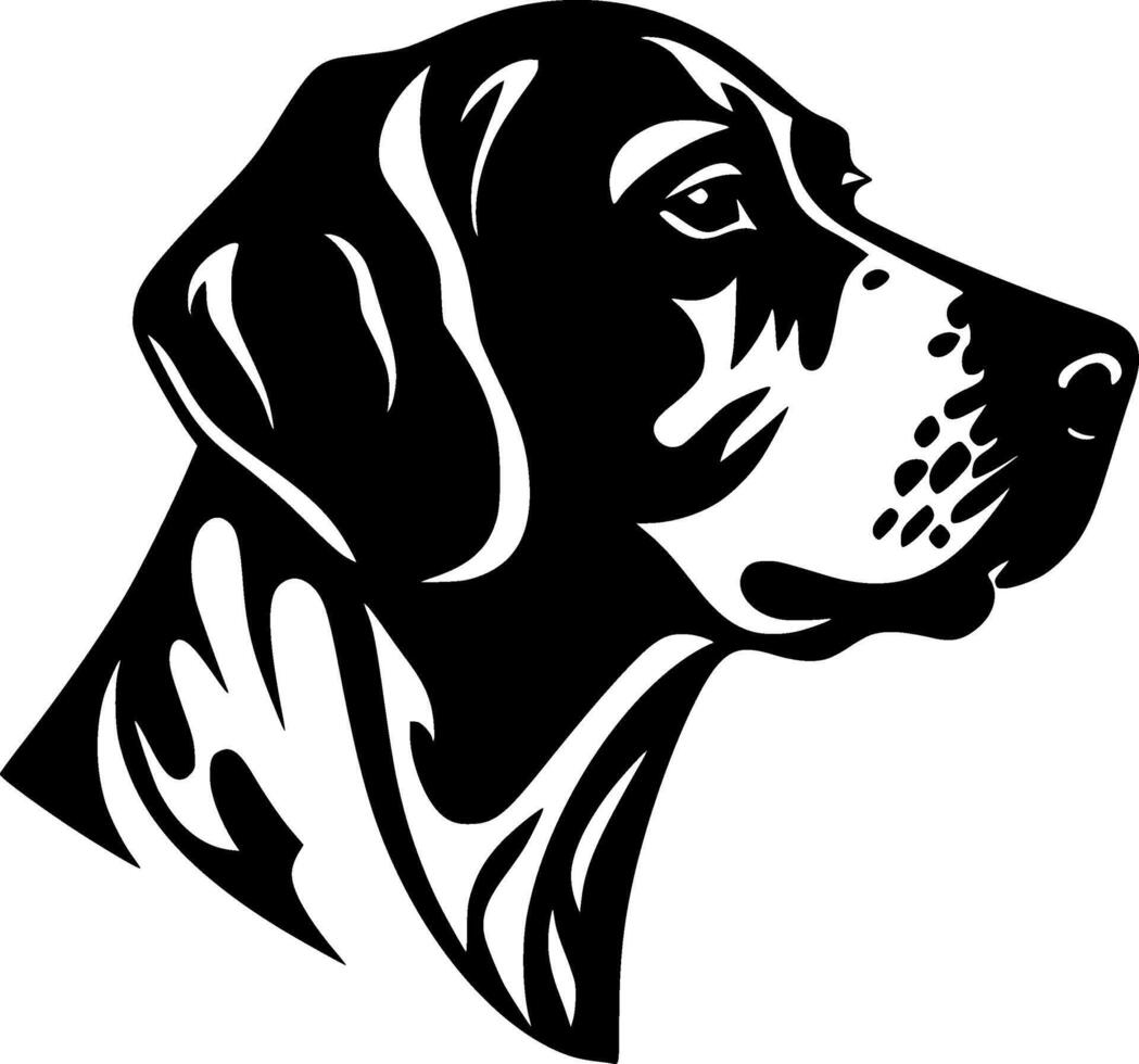 Dalmatian - Minimalist and Flat Logo - illustration vector
