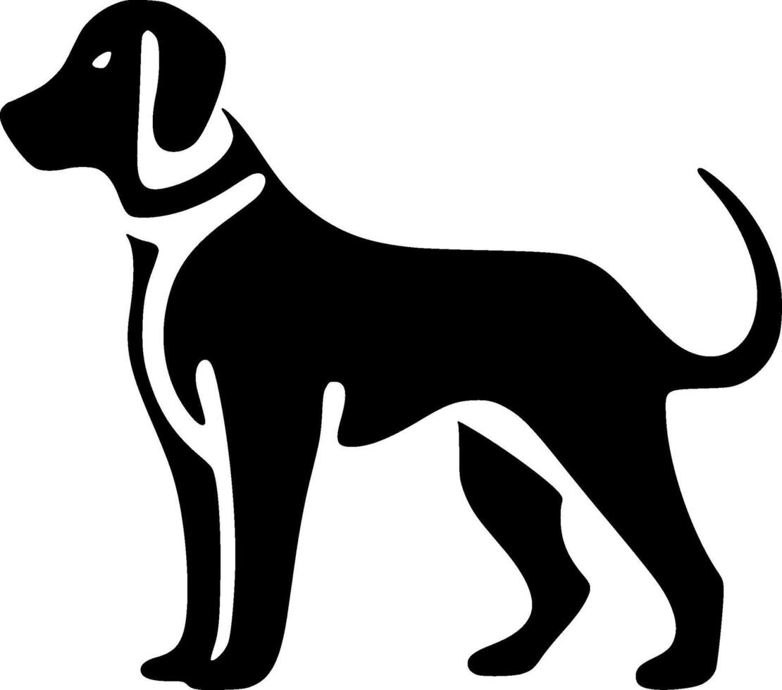 Dalmatian - Minimalist and Flat Logo - illustration vector