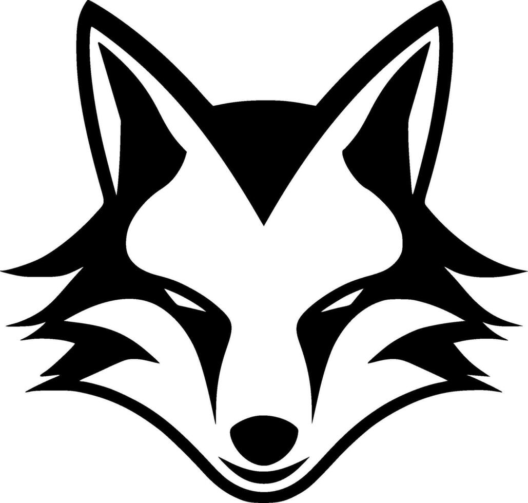 Fox - Minimalist and Flat Logo - illustration vector