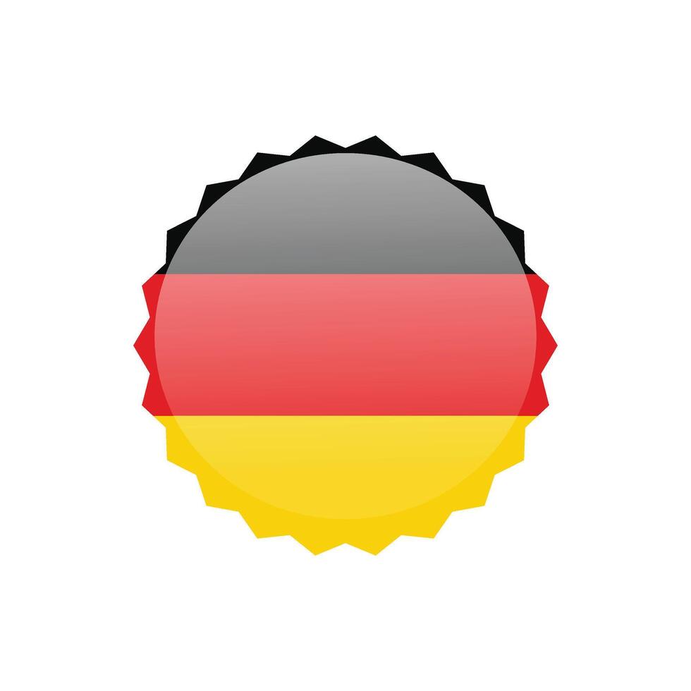 Flag of Germany illustration. vector