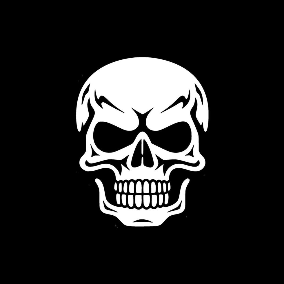 Halloween, Minimalist and Simple Silhouette - illustration vector
