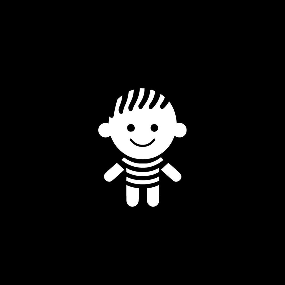 Kid - High Quality Logo - illustration ideal for T-shirt graphic vector