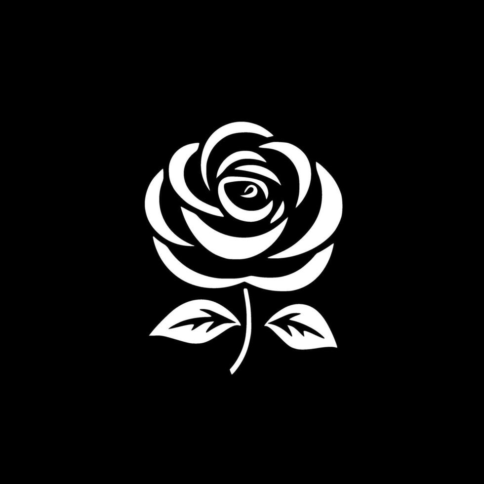 Flower - Minimalist and Flat Logo - illustration vector