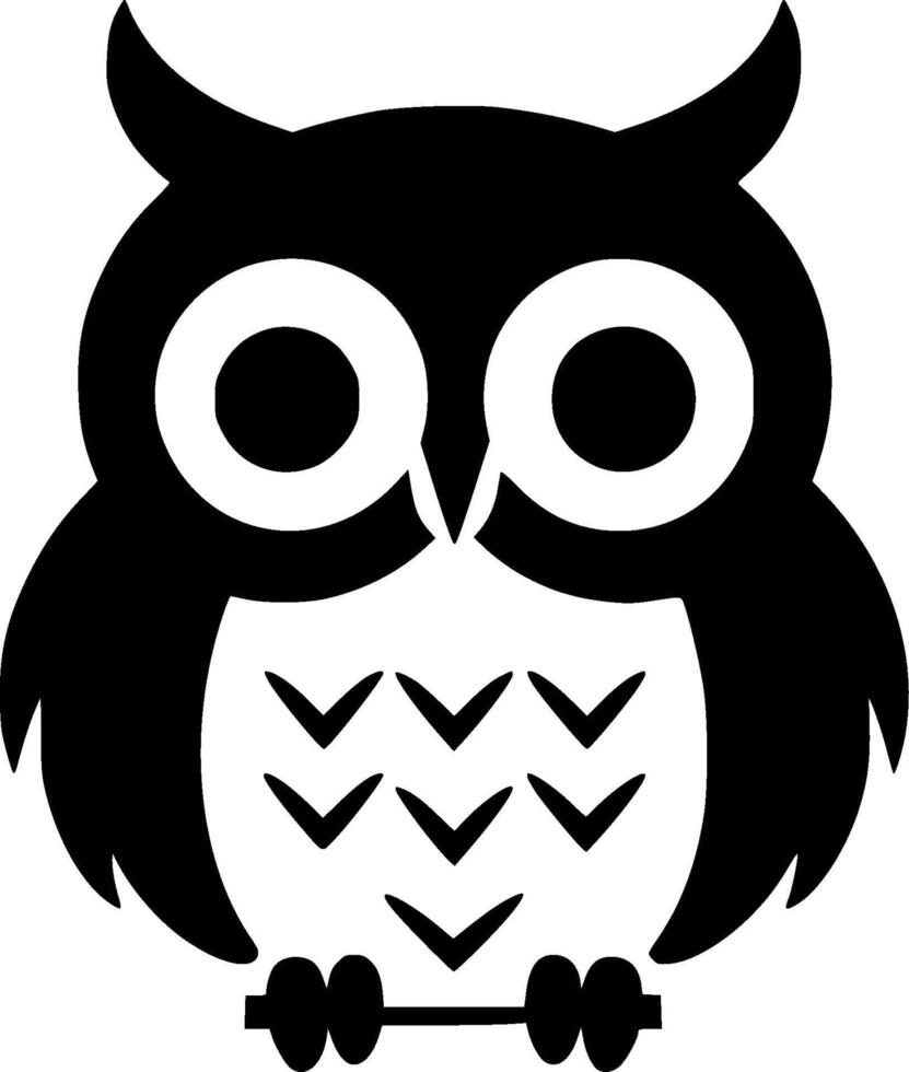 Owl Baby - High Quality Logo - illustration ideal for T-shirt graphic vector