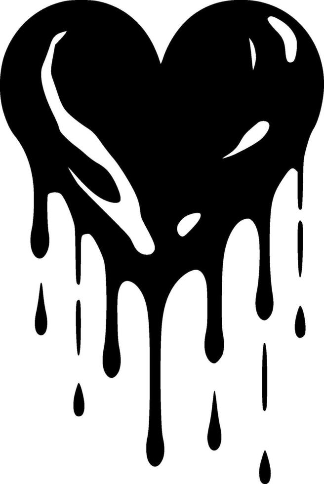 Love, Minimalist and Simple Silhouette - illustration vector