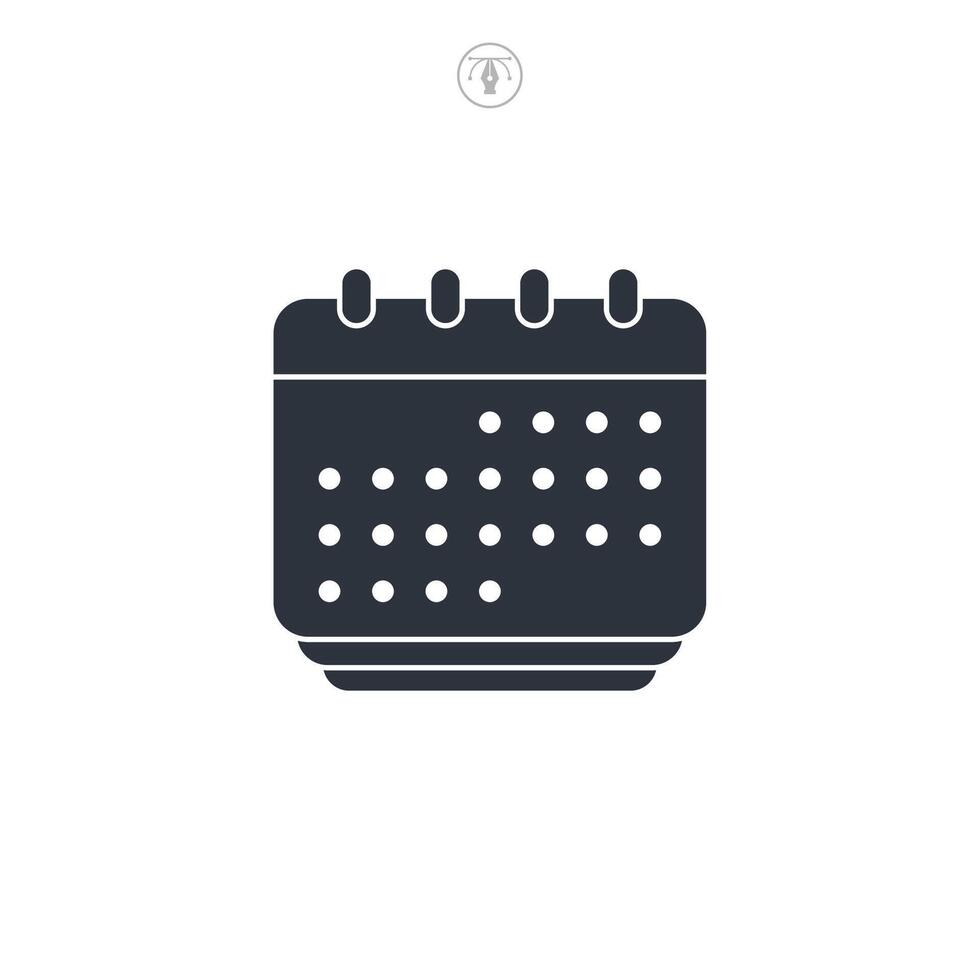 Briefcase icon symbol illustration isolated on white background vector