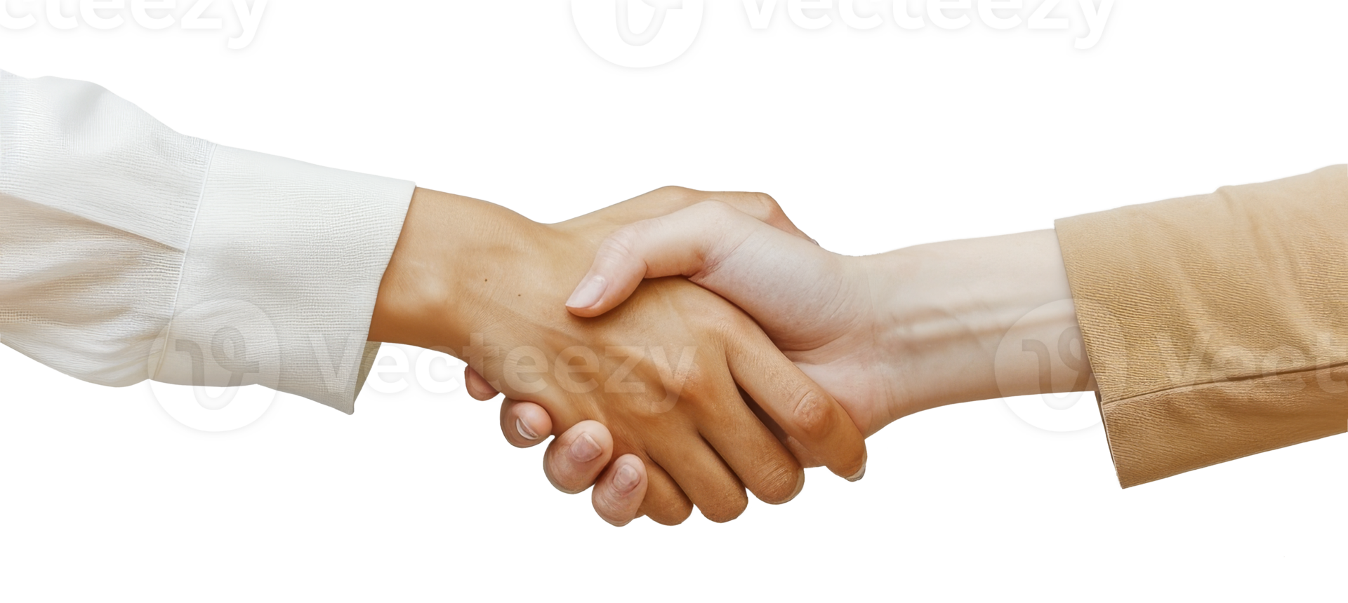 handshake isolated on transparent background png