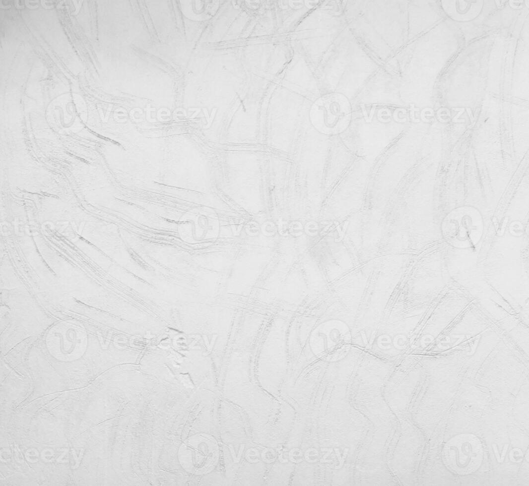 White cement wall curved with wave pattern. Modern design of white wavy background photo