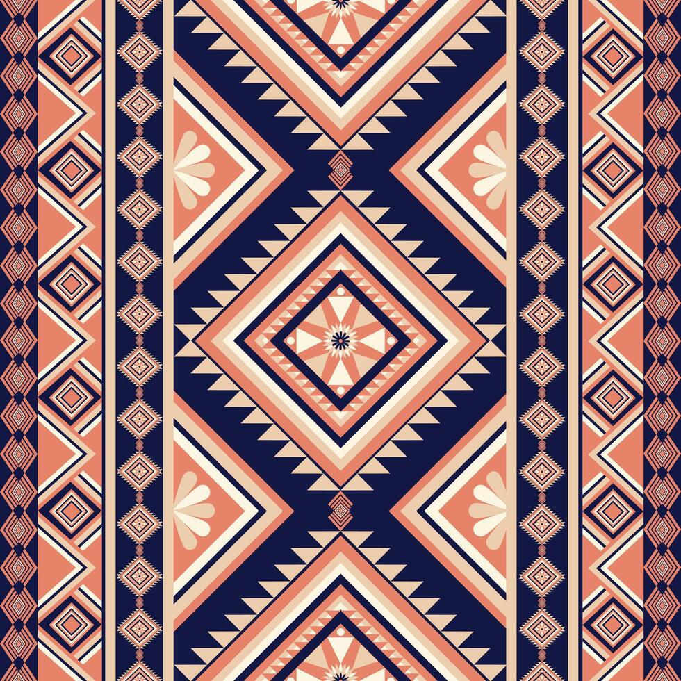 Beautiful Ethnic Patterns Embroidery seamless. vector