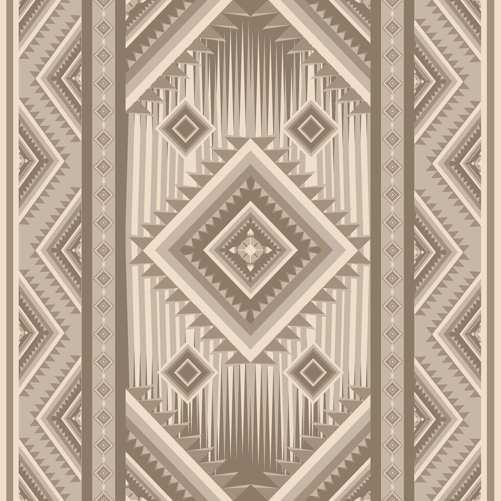 Geometric Ethnic patterns seamless background embroidery. vector