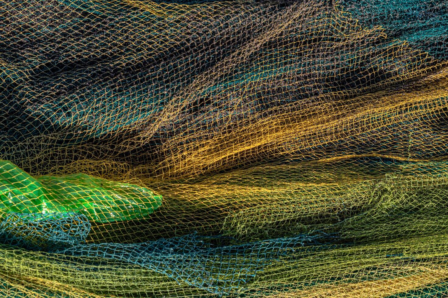 Fishing net texture, abstract texture background photo