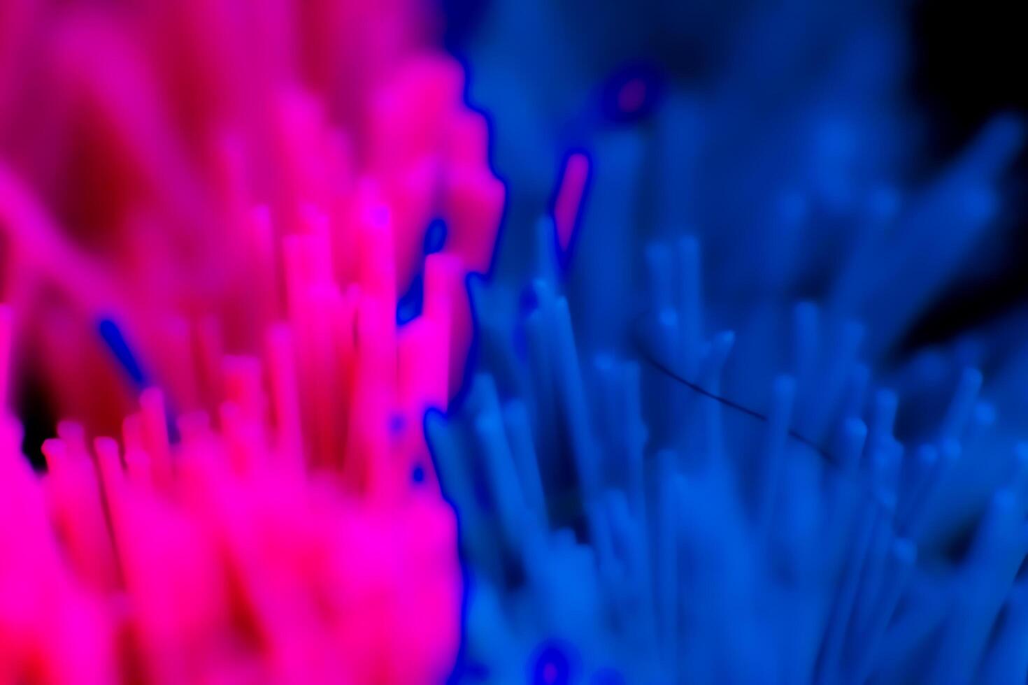 Abstract background texture plastic detail red and blue line pattern with noise photo