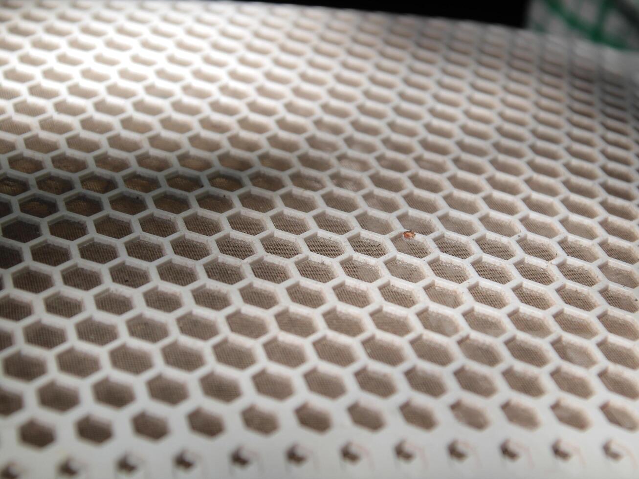 plastic background with hexagon pattern, abstract pattern background photo