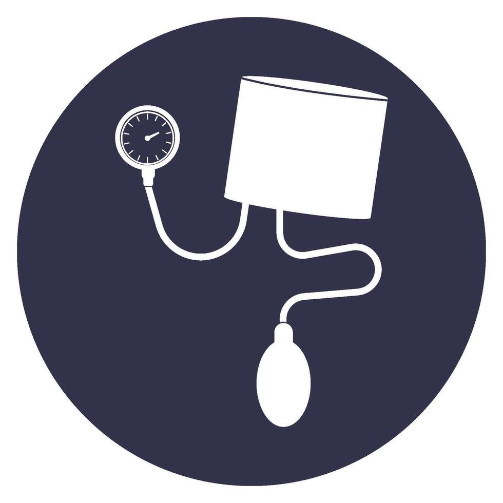 Blood Pressure equipment logo vector
