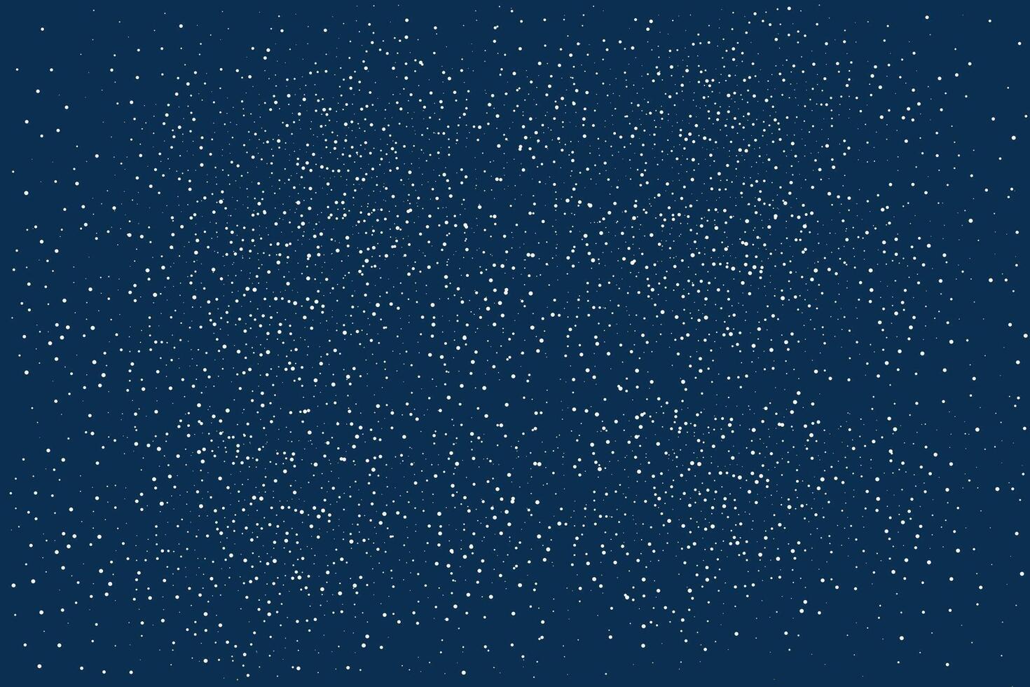 Space background with stars on the night starry sky. Abstract background with dots. Falling snow on a black background. Stars, sky, night. vector