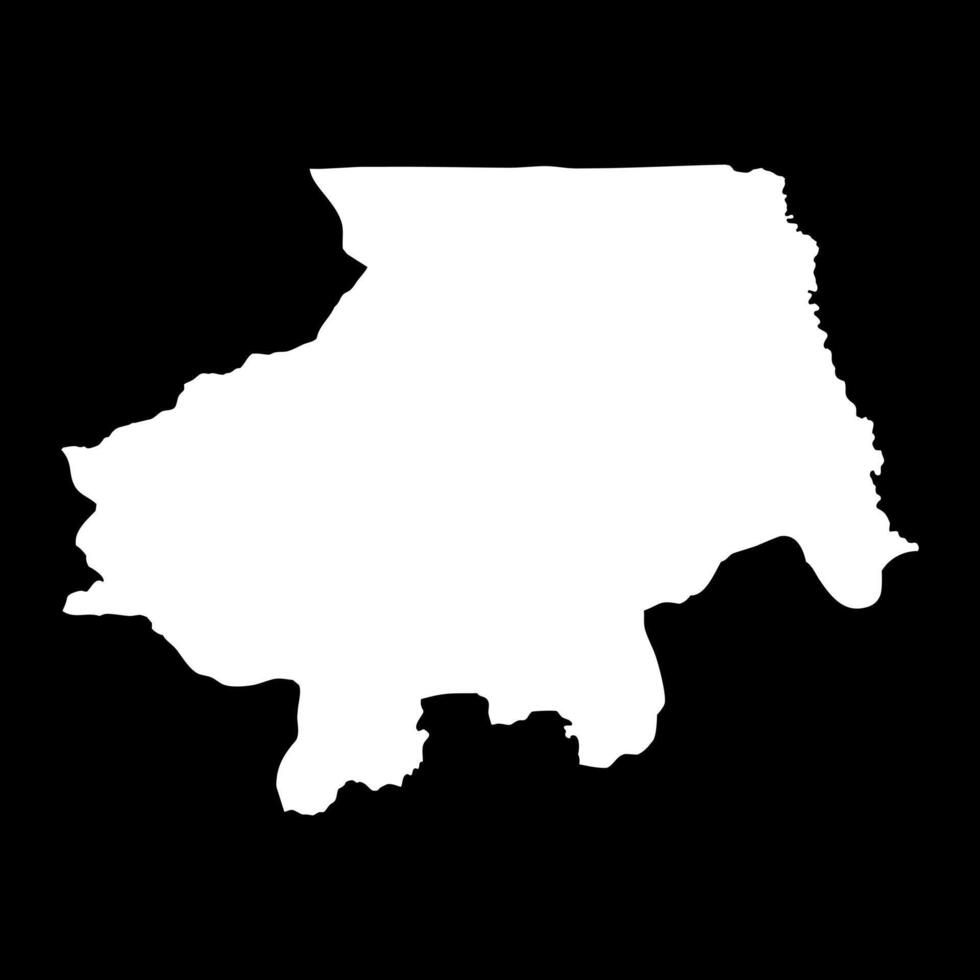 Uige province map, administrative division of Angola. vector