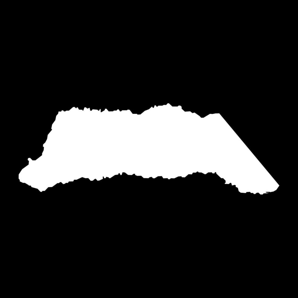 Arauca department map, administrative division of Colombia. vector