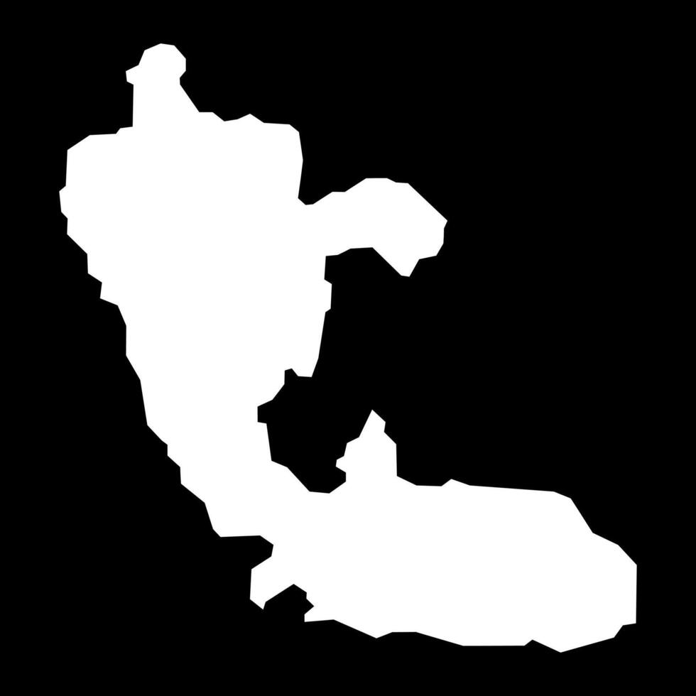 Risaralda department map, administrative division of Colombia. vector