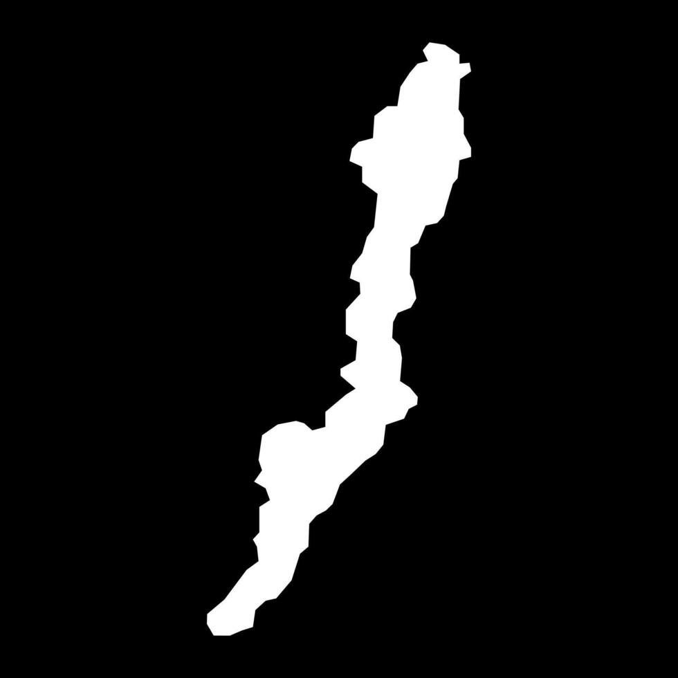 Bogota department map, administrative division of Colombia. vector