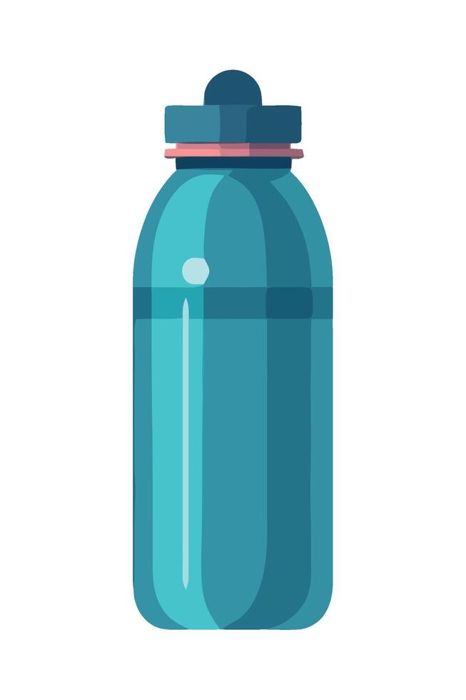 Water bottle illustration vector