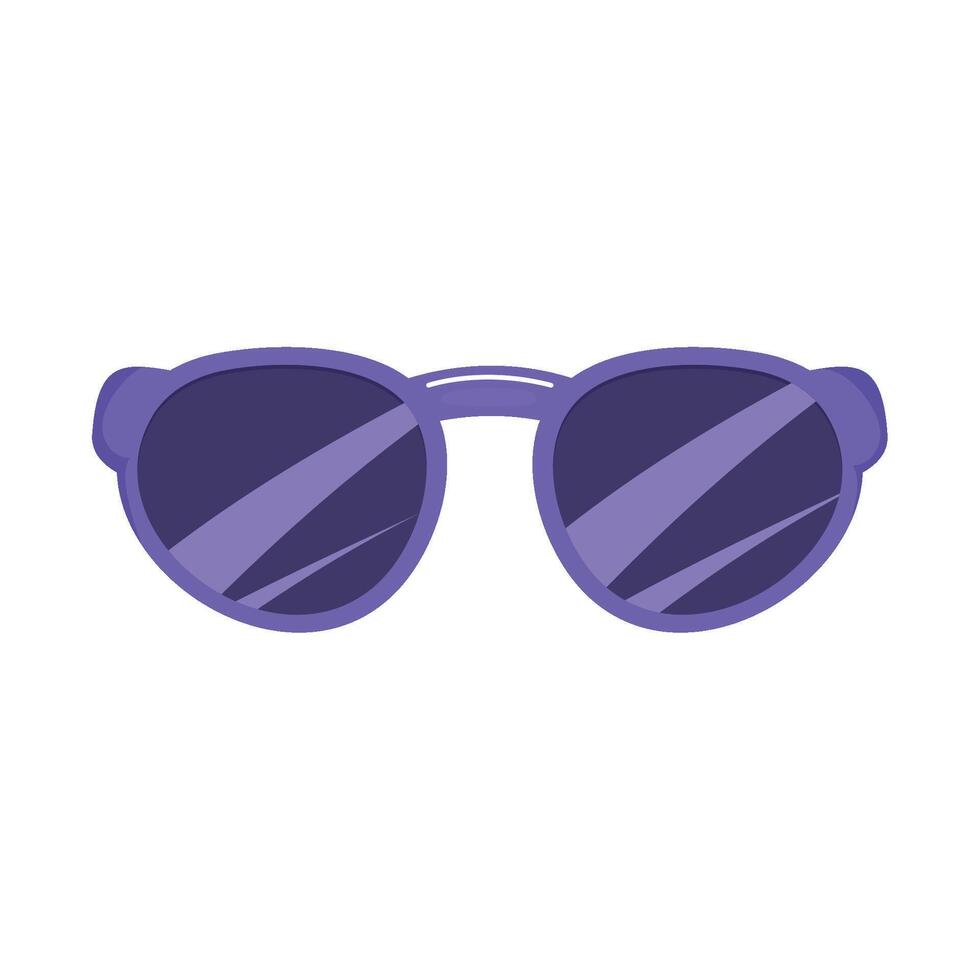 A pair of sunglasses on a white background vector