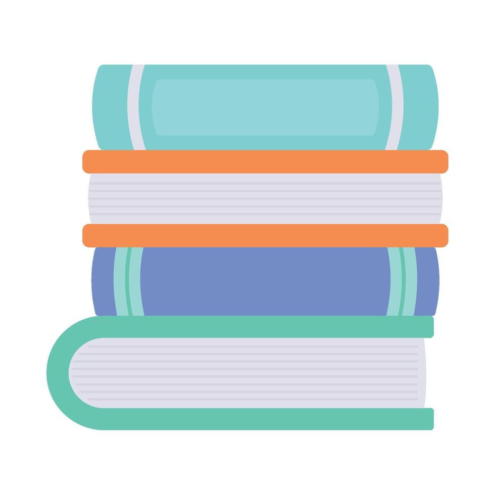 Stack of books icon illustration design vector