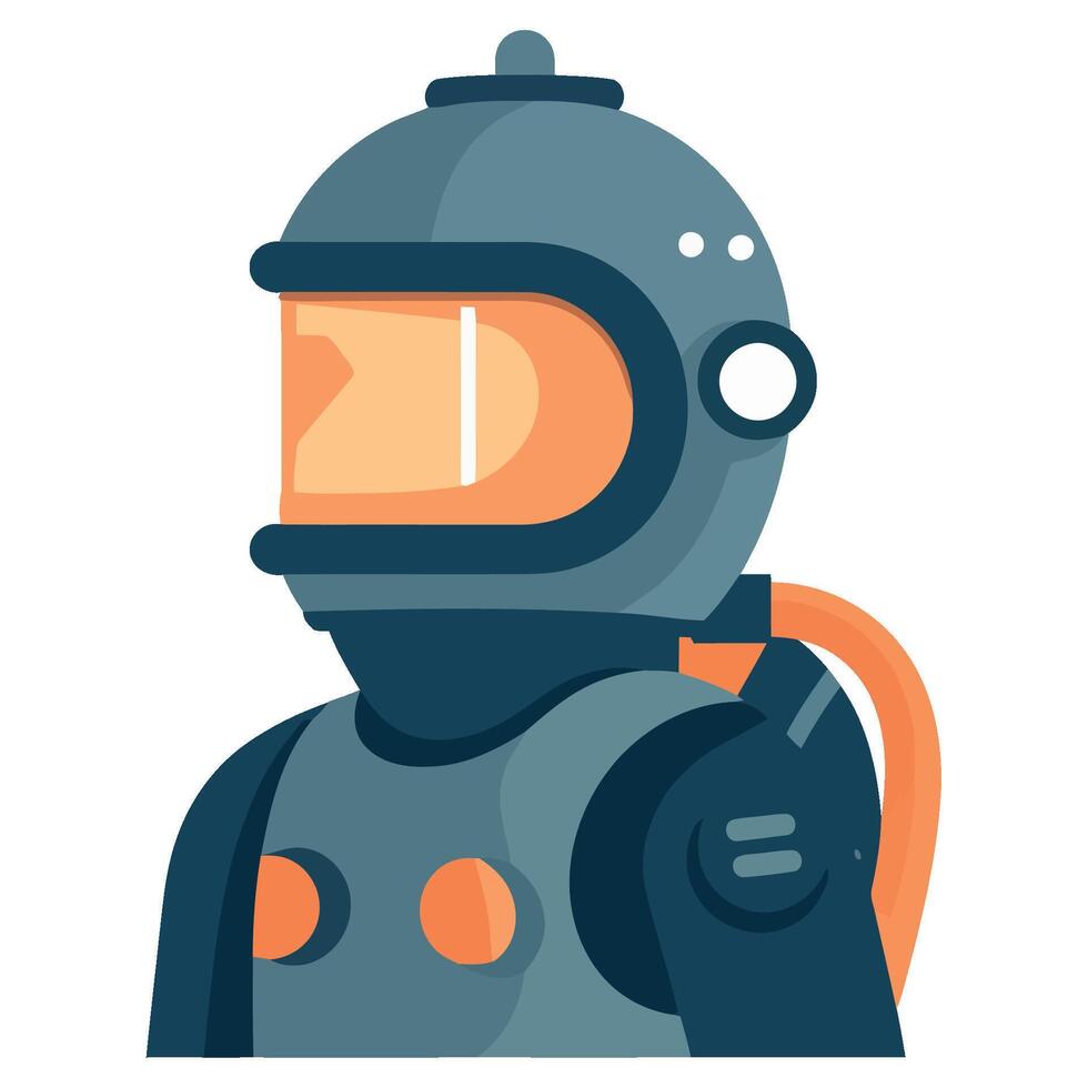 Diving helmet icon illustration vector