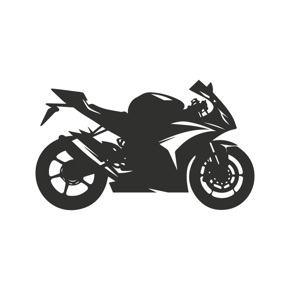Motorcycle silhouette design illustyration vector