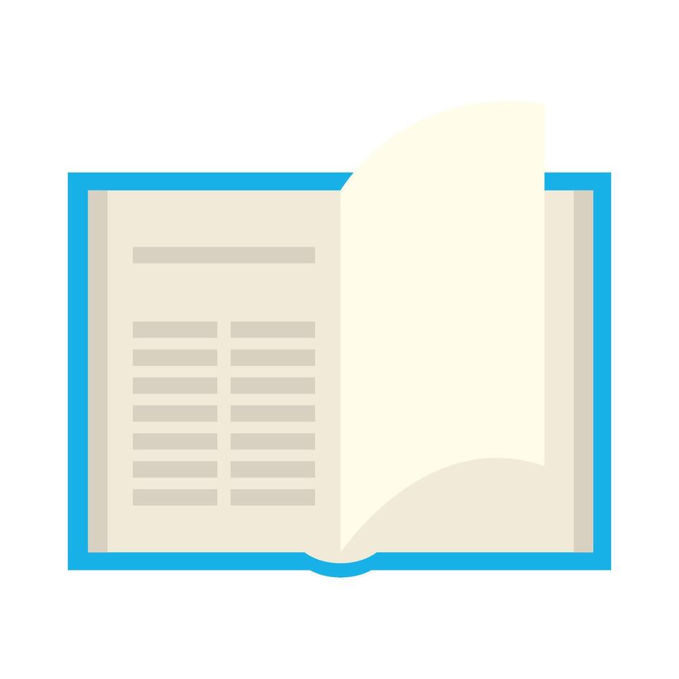 Open book icon illustration design vector