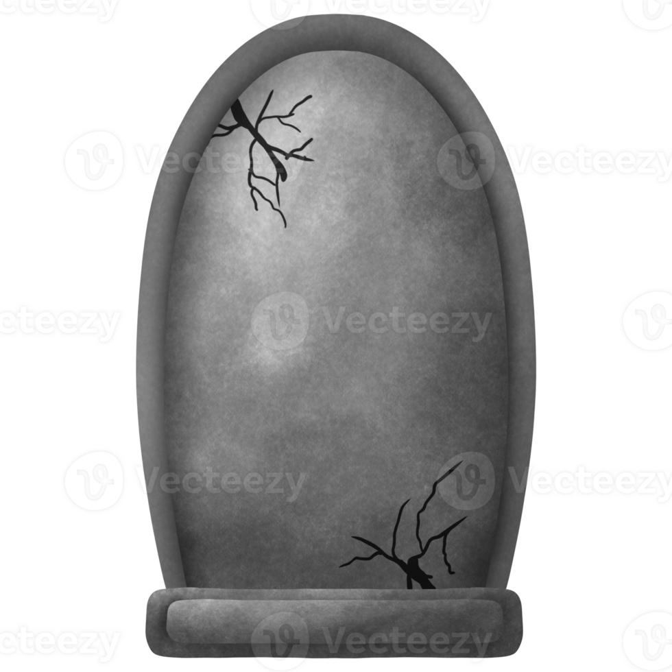 Spooky Halloween Grave Stone png