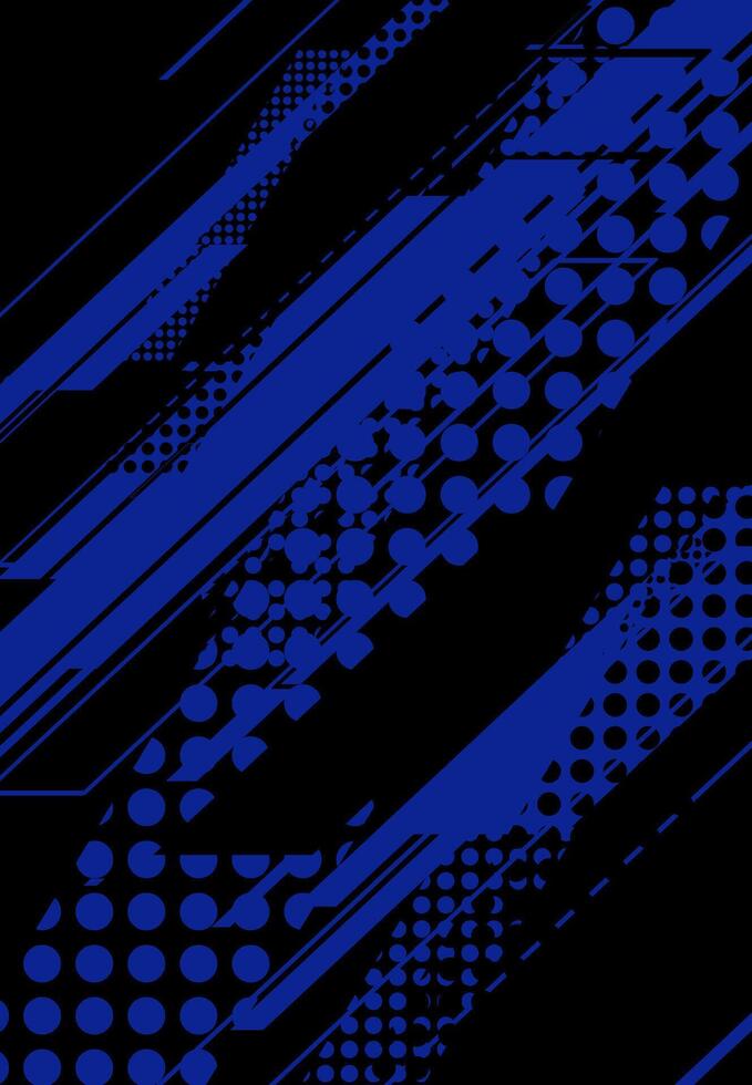 a blue and black background with a pattern vector