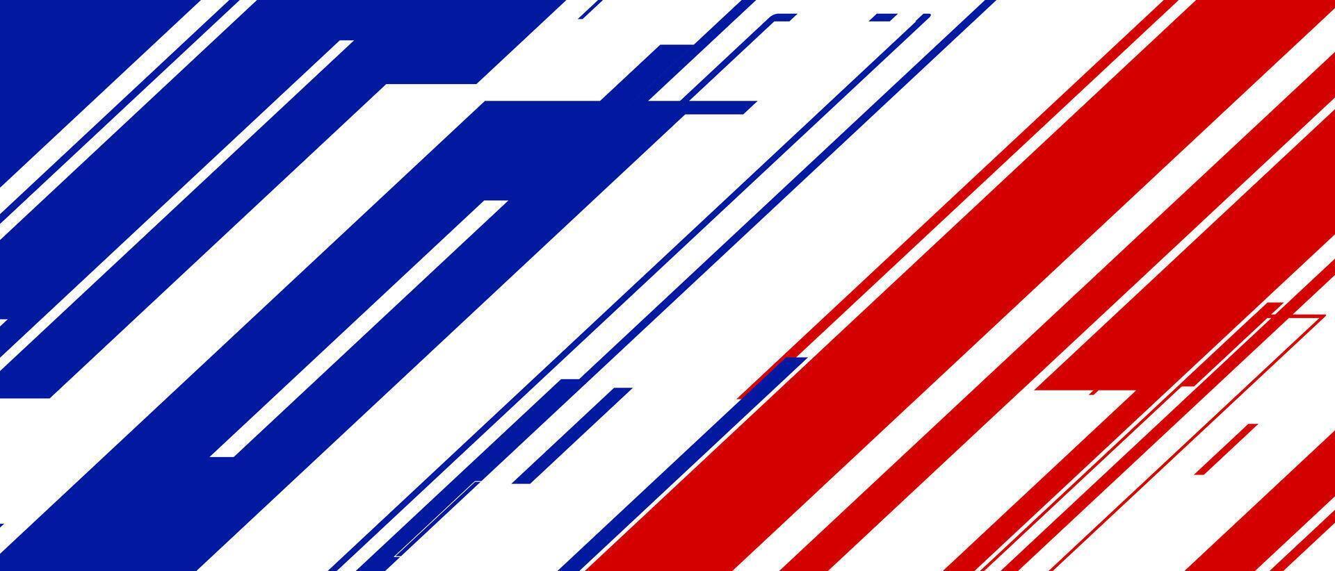 a red, white and blue striped background vector