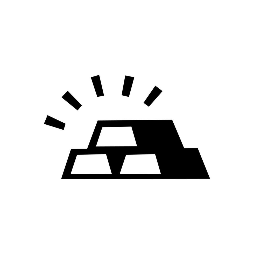 gold icon simple design illustration vector