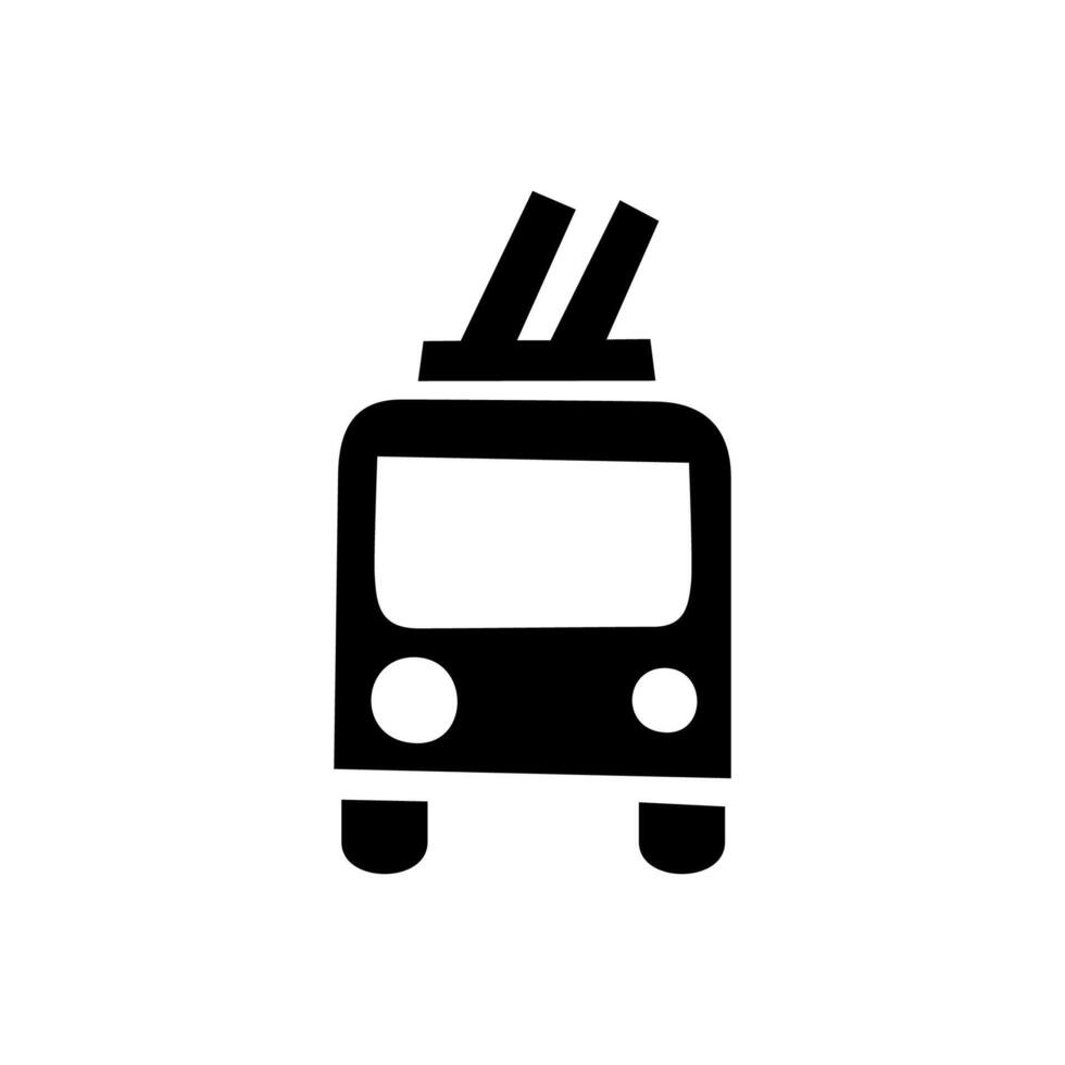 bus icon simple design vector