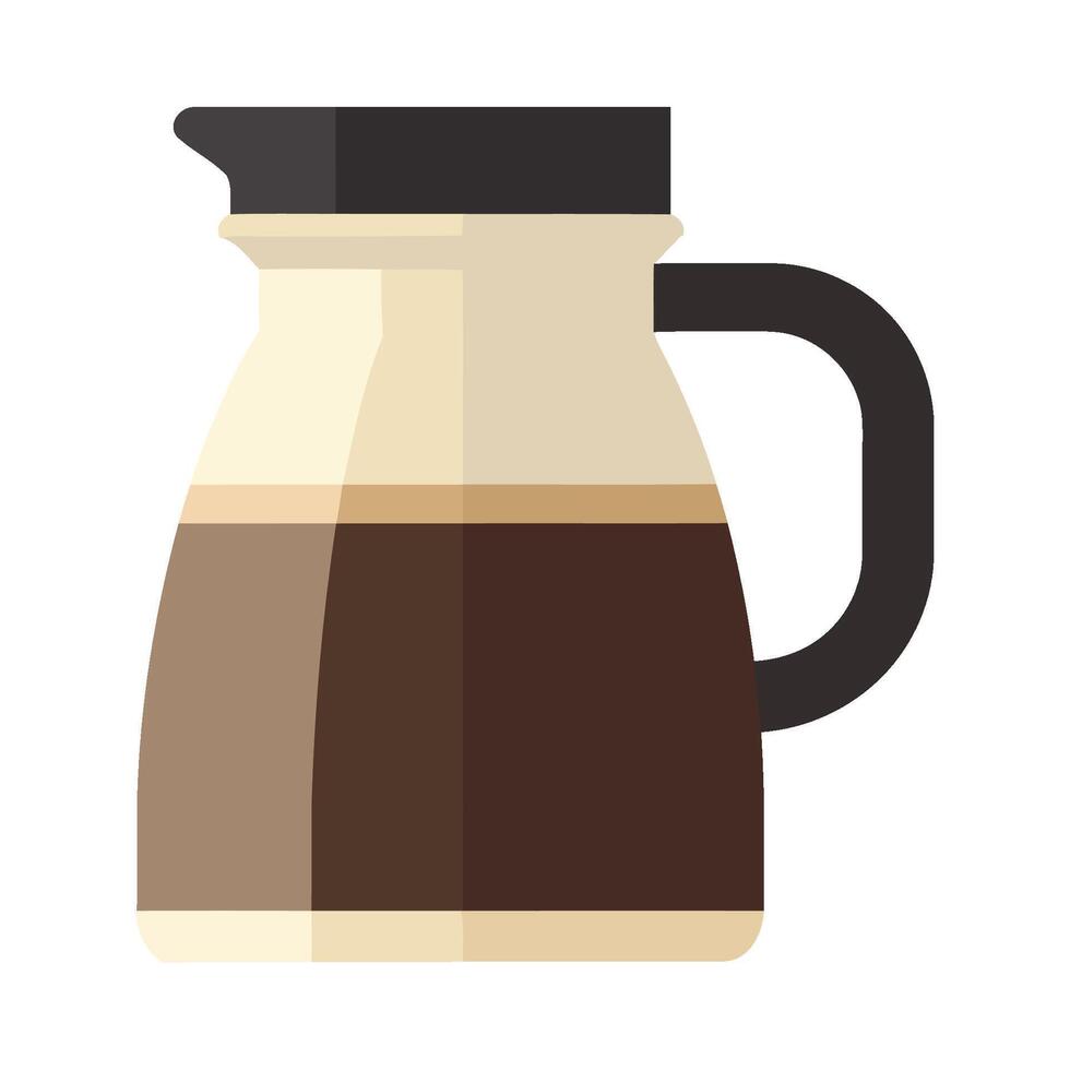 Coffee pot icon illustration vector