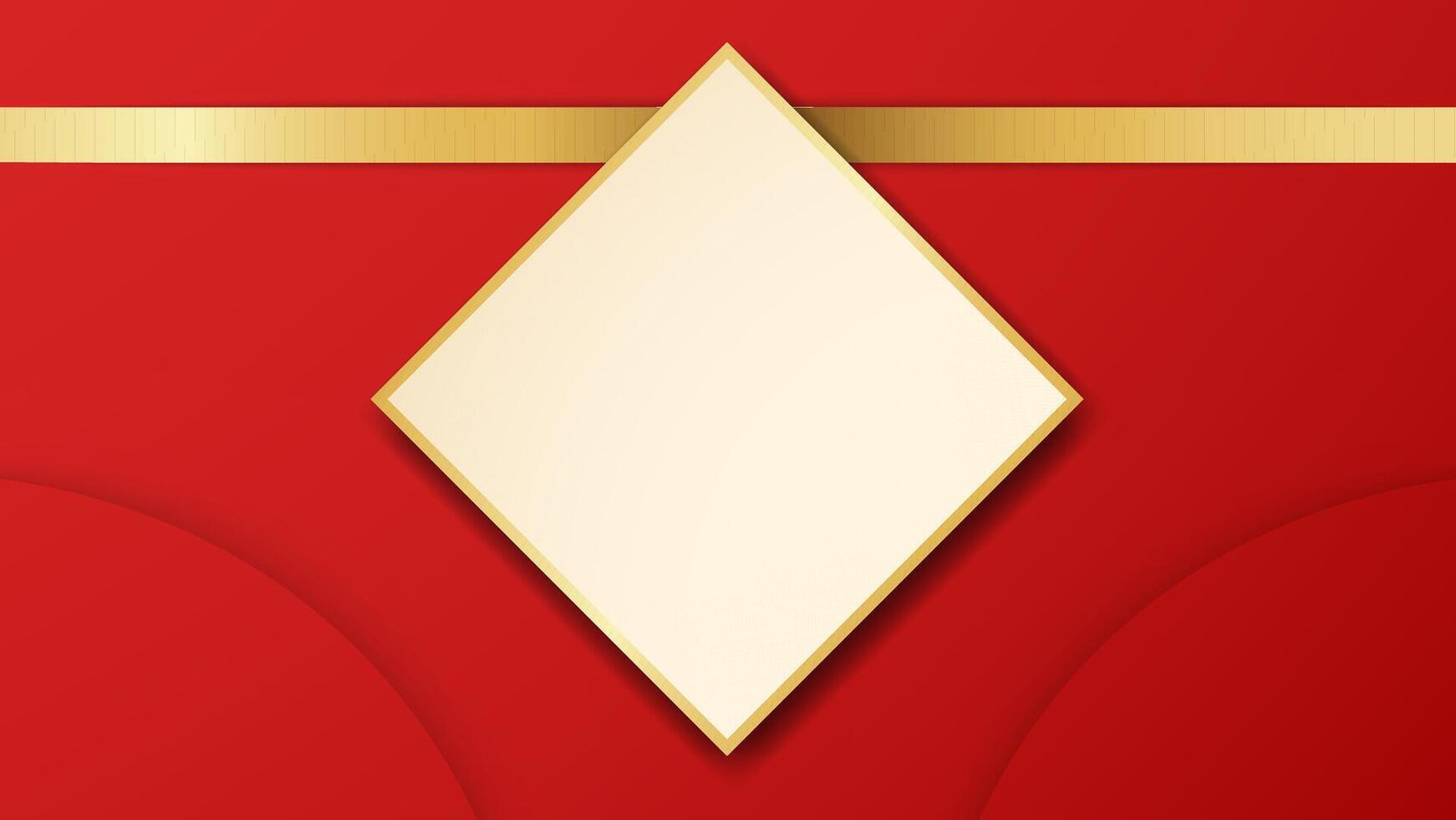 Template design for invitation of Chinese festival. vector