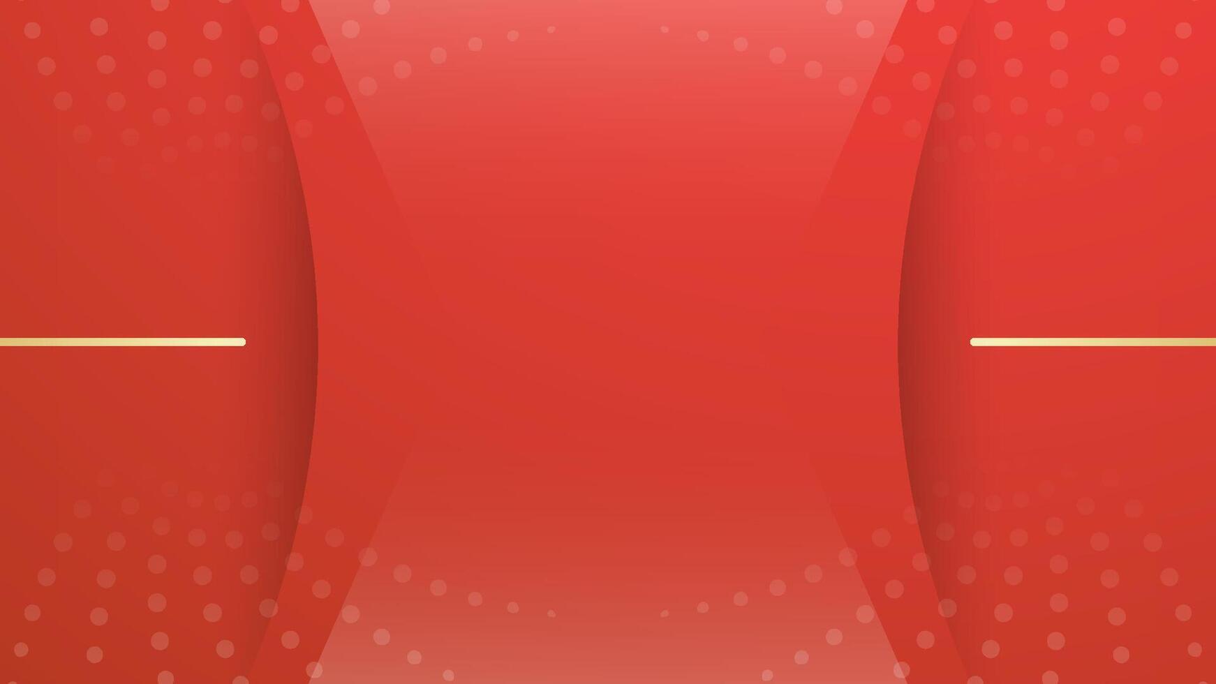 Elegant red and gold background in Chinese concept. vector